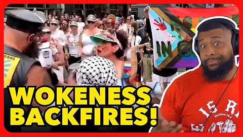 Palestine Protesters SEIZES Pride Parade And STARTS WOKE WAR!