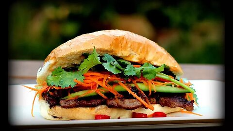 Vietnamese Grilled Pork Chop Sandwich Recipe - Bánh Mì Thịt Nướng