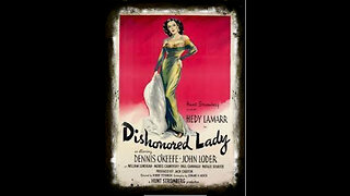 Dishonored Lady 1947 | Hedy Lamarr | Vintage Mystery Movies | Film Noir | Crime Noir |