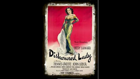 Dishonored Lady 1947 | Hedy Lamarr | Vintage Mystery Movies | Film Noir | Crime Noir |