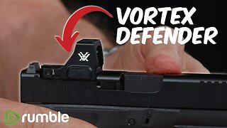 The NEW Vortex Defender Red Dot Optic