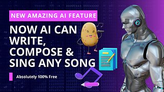 2023 | An Amazing New AI Feature | Now AI Can Write, Compose & Sing Any Song | Absolutely Free