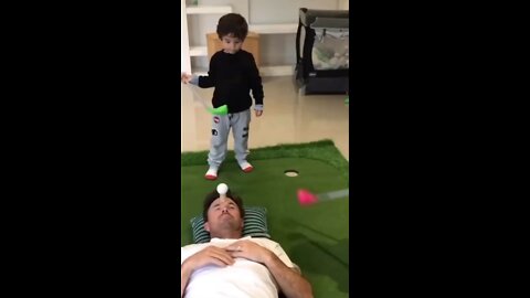 Dad Thought Daughter Was A Pro Golfer…