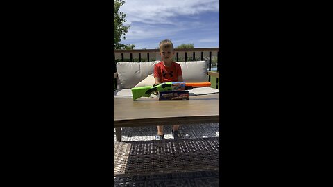 Life with Hudson & Corbin-Toy gun review