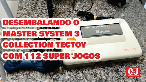 DESEMBALANDO| Master System 3 Collection Tectoy com 112 Super Jogos