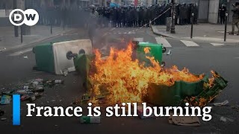 France: 11th Day of Mass Protests. Citizen Outrage Against President Macron's Pension Money Grab