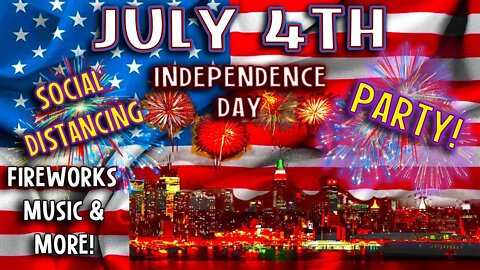 July 4th Fireworks SD Party | Fireworks, Music & More Happy Independence Day! #USA #stayhome #withme
