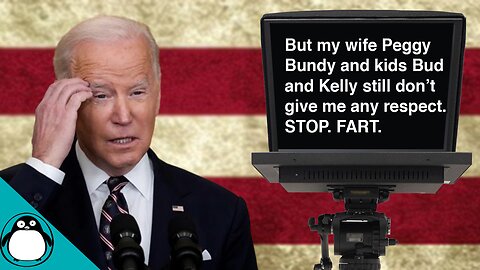 Biden's Teleprompter Goes Off Script - Parody