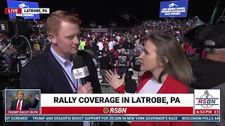 Liz Harrington Interview: Save America Rally in Latrobe, PA - 11/5/22
