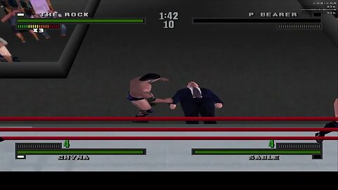 wwf attitude ps1 or duckstation: short match 4