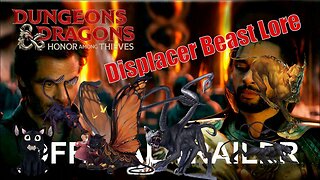 Dungeons & Dragons: Honor Among Thieves - Displacer Beast Lore 👀 #ttrpg #dnd5e #pathfinder