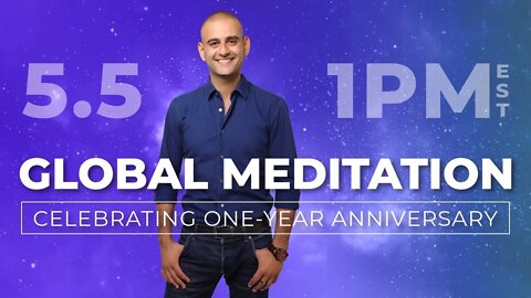 GLOBAL MEDITATION 5/5 @ 1PM EST | One Year Anniversary of UNIFYD!!!