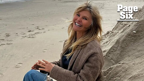 Christie Brinkley embraces her gray hair: 'My son thinks it looks cool'