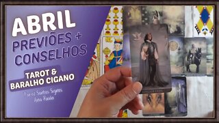 🔮 O QUE O MÊS DE ABRIL TE RESERVA? (Previsões e Conselhos) #Tarot