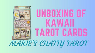 Unboxing of Kawaii Tarot Cards