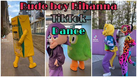 Rude boy Rihanna’s Super Bowl TikTok dancing