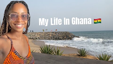 MY LIFE IN GHANA | Cape Coast Harbour, Elmina Castle Tour, Beach Is My New Office