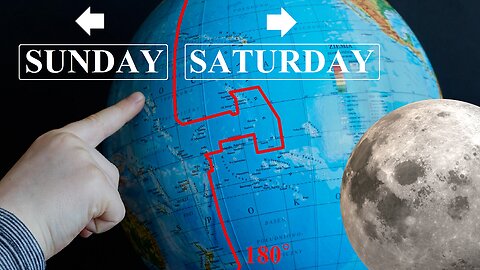The INTERNATIONAL DATE LINE reveals the truth about SATURDAY SABBATH!
