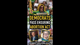 House Passes Abortion Act of 2022 #shorts