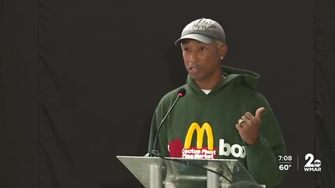 Pharrell Williams and the Mayor announce new name for Baltimore Arena
