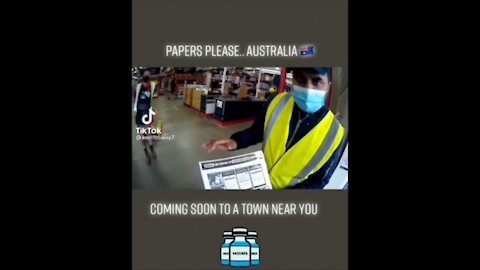 Papers please Australia!!