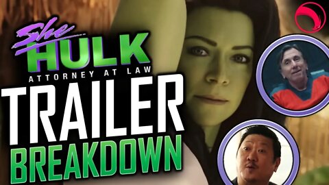 FIRST TRAILER BREAKDOWN SHE HULK - Disney+ She Hulk (2022) | TRAILER REACTION