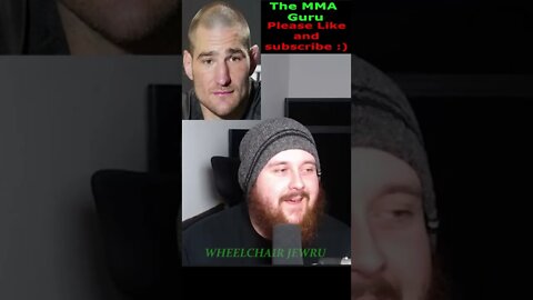 MMA Guru - Sean Strickland trash talking obese wheelchair pepsi man impression