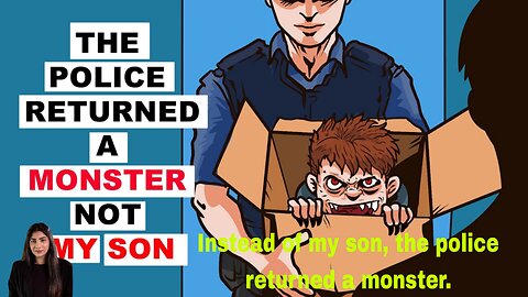 Instead of my son, the police returned a monster.