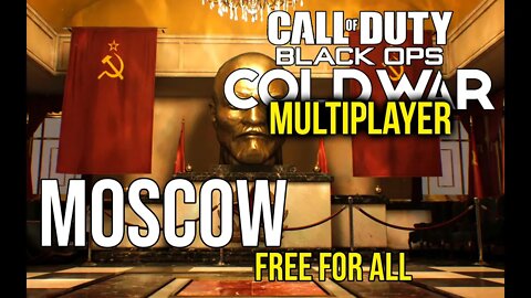 Call of Duty BO CW Multiplayer 5 - Moscow - Free For All - No Commentary Gameplay