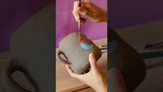 Moon Vase in making 🌙