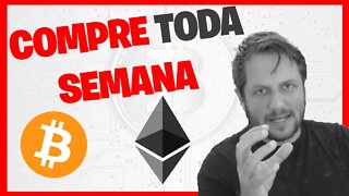 ✅ Comprar BITCOIN e ETHEREUM sempre! Aportes semanais em [criptomoedas]