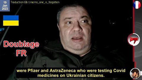 2023/006 Ukraine - Pfizer et AstraZeneca faisaient des expériences sur la population civile