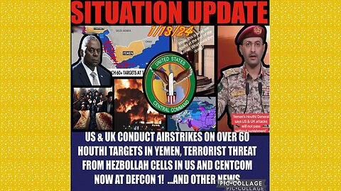 SITUATION UPDATE 1/13/24 - South Africa To Sue Us Over Gaza, Illegal Invasion, Jewish Tunnels