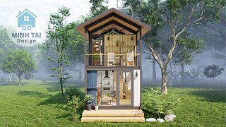 2 Storey Tiny Homes Design Ideas - Minh Tai Design 21