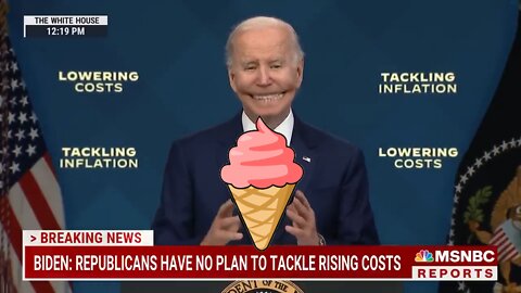 Biden Tastes it