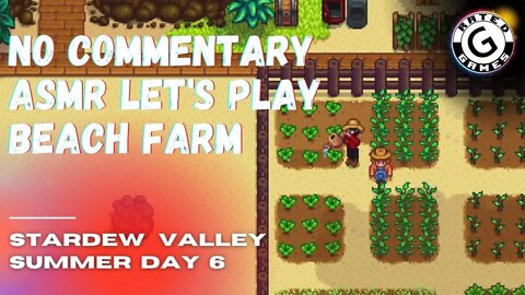 Stardew Valley No Commentary - Family Friendly Lets Play on Nintendo Switch - Summer Day 6