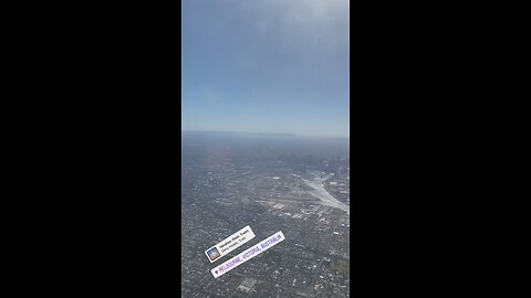 Melbourne on plane