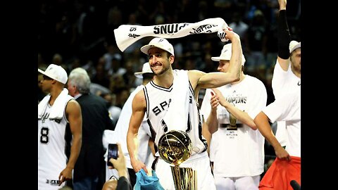 Manu Ginobili dunks on Yao Ming