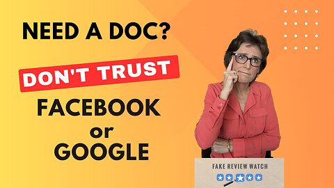Hello FTC? Facebook, Google Abetting Fake Reviews for Dentist and Neurosurgeon