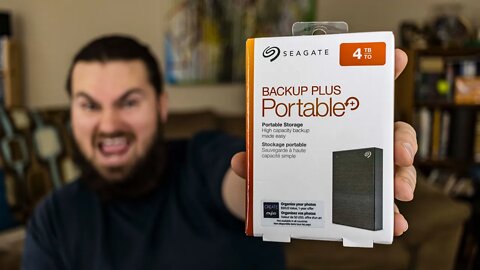 Seagate Backup Plus Portable 4TB External Hard Drive