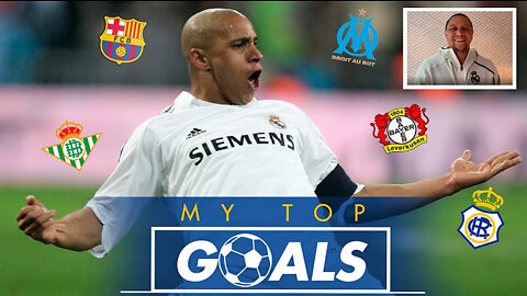 Roberto Carlos picks his five favourite Real Madrid goals!