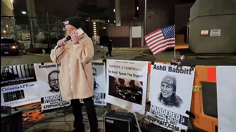 LIVE January 6, 2023 DC Gulog J6 Vigil w mother of Ashli Babbitt arrested today by US Capitol Police
