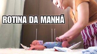 ROTINA DA MANHÃ COM O PEDRO!!