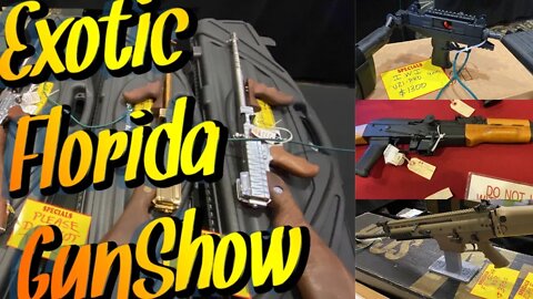 Uzis, Aks, SCARs & Thompsons - FL Gun Show 2022