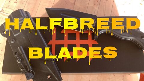 HALFBREED Blades LBK-01 (Large Bush Knife) Beefy and Badass !