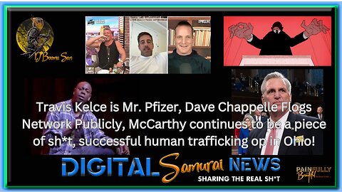 DSNews Oct. 3rd, 2023 ~ Travis Kelce is Mr. Pfizer, Dave Chappelle Publicly Flogs Network, and more!