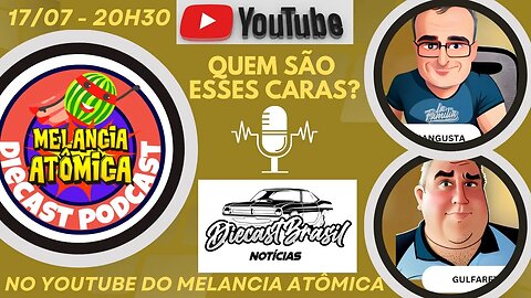 Live Exclusiva: Bate-papo com Mr. Mangusta e Gulfarez sobre o Novo Projeto Diecast Brasil Notícias!