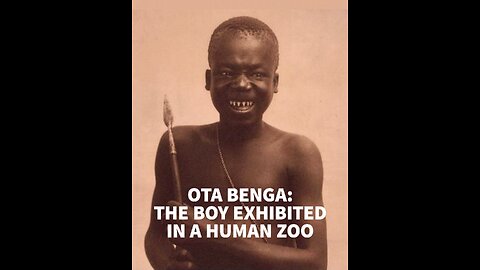 OTA BENGA: THE BOY EXHIBITED IN A HUMAN ZOO