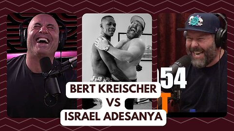 Bert told a wholesome story with Stylebender | When Bert Kreischer meet Israel Adesanya | Joe Rogan