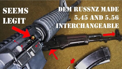 Stupid Gun Myths - Episode 13: The Soviets Made 5.45x39 so They Could Use 5.56x45 in the Ak-74..